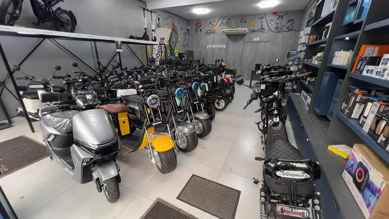 Interior da loja Innovatis